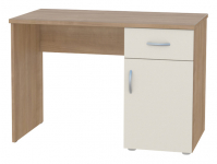 kancelářský stůl Monarc - česká výroba Pravý / Levý š-110 až160 cm hl-60 cm výška 75,6 cm Výběr z 25 ti dekorů lamina, LAK, Folie.. Hotový smontovaný stůl 
