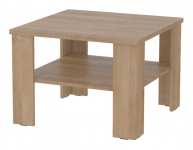 konferenční stolek Monarc š-70x70 75x75 80x80cm výška 50cm výběr z 25 ti dekorů lamina hotový smontovaný stolek 